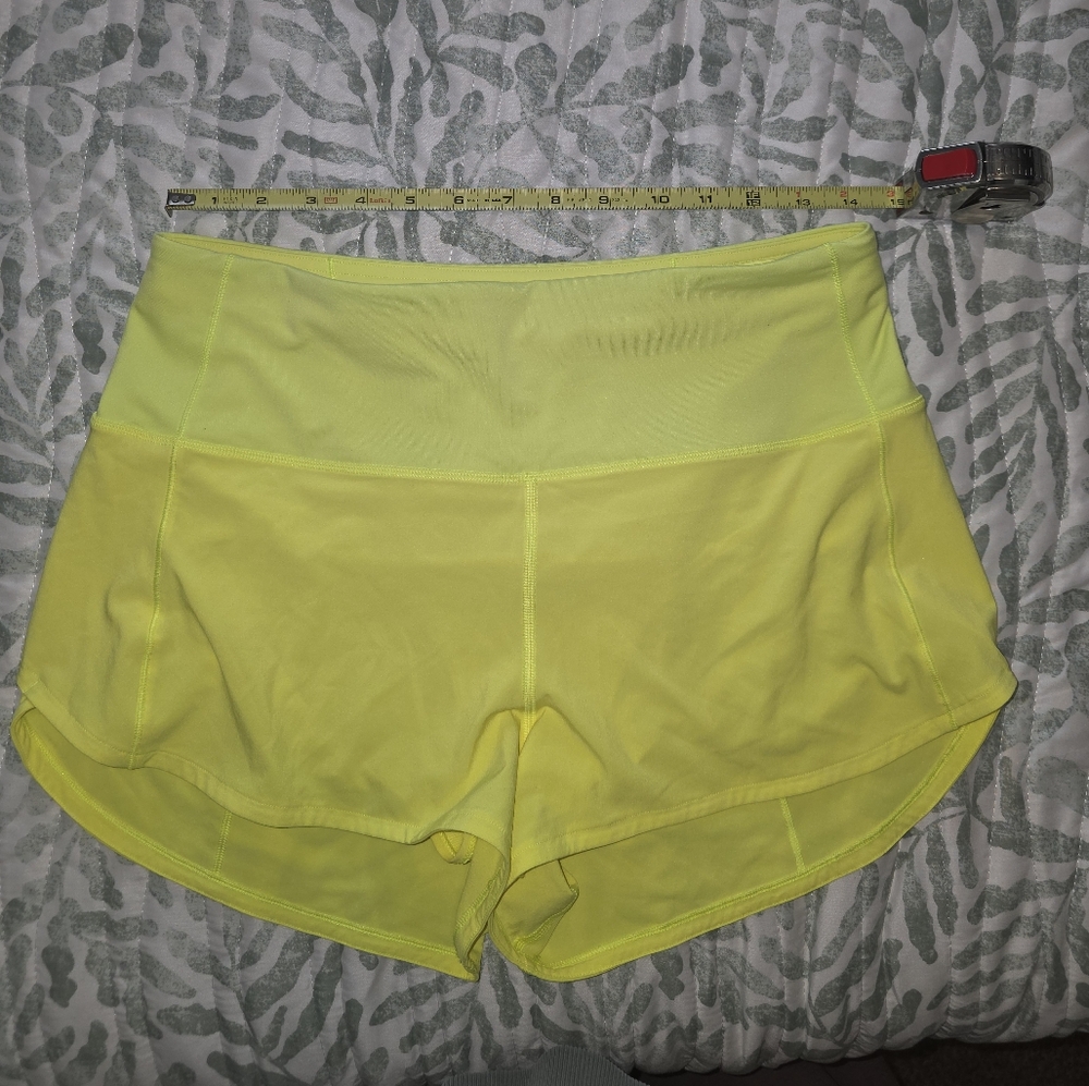 Lululemon Womens Speed Up Lined Shorts